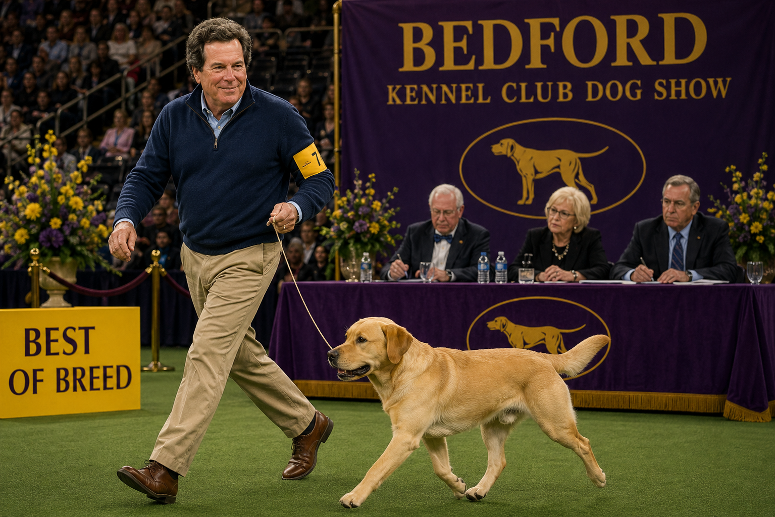 AI persona judging a Bedford cutest pet contest